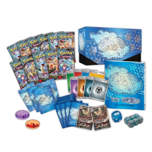 Pokémon TCG Scarlet & Violet Stellar Crown Elite Trainer Box – Sealed - Picture 3 of 7